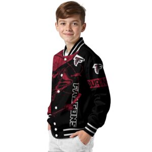 custom atlanta falcons fishing rod black jacket trendy