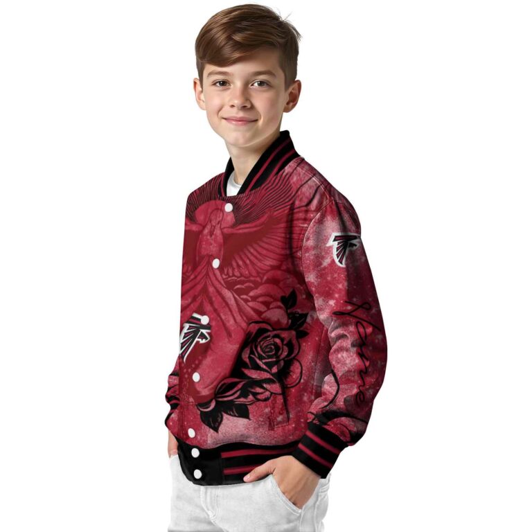 custom atlanta falcons praying hands red jacket trendy