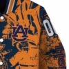 custom auburn tigers fishing art navy blue jacket premium grade