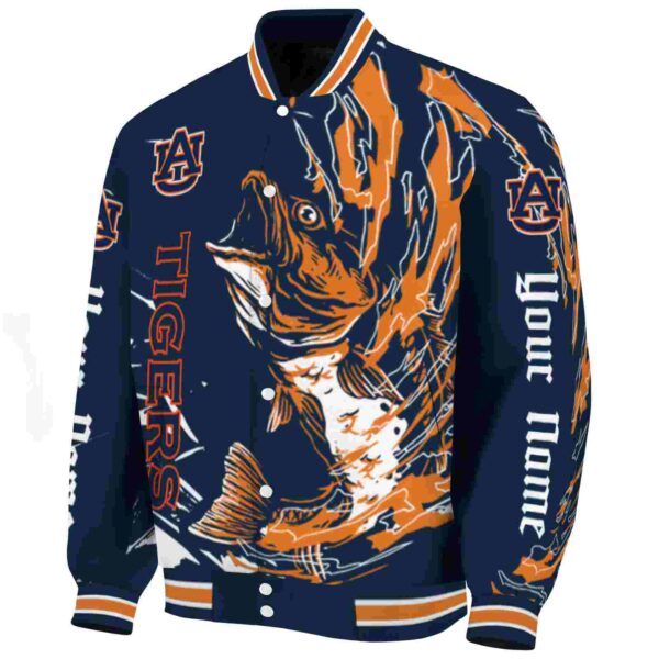 custom auburn tigers fishing passion navy blue white jacket best selling