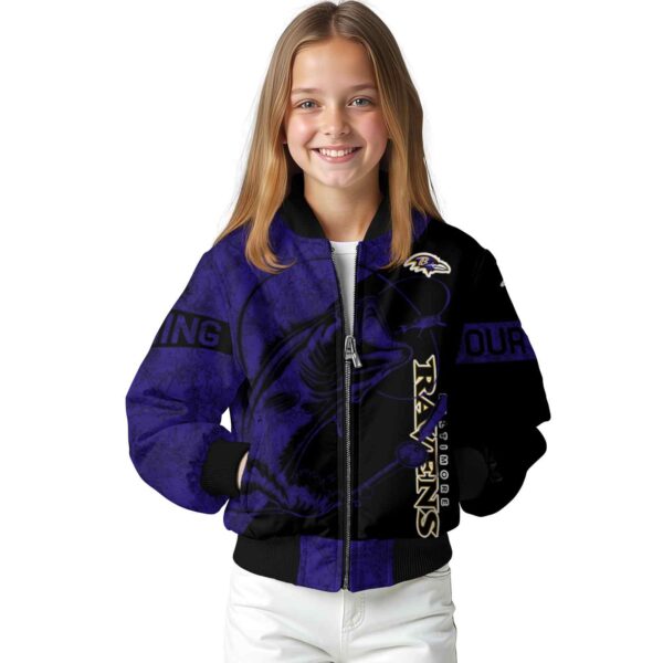 custom baltimore ravens fishing rod black jacket top rated