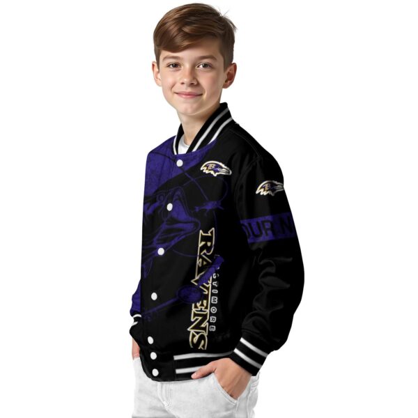 custom baltimore ravens fishing rod black jacket trendy