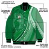custom boston celtics wave patterns green jacket new arrival