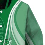 custom boston celtics wave patterns green jacket best selling