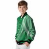 custom boston celtics wave patterns green jacket trendy