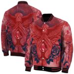 custom boston red sox praying hands red jacket best selling