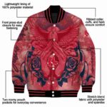 custom boston red sox praying hands red jacket best selling