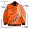 custom bowling green falcons wave patterns orange jacket new arrival
