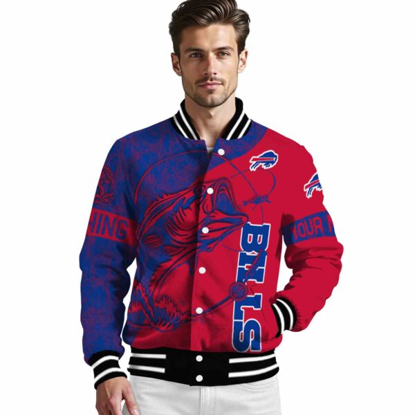 custom buffalo bills fishing rod red jacket high quality