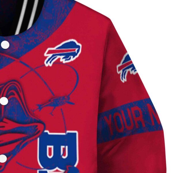 custom buffalo bills fishing rod red jacket premium grade