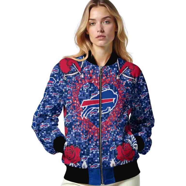 custom buffalo bills heart explosion blue jacket latest model