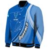 custom buffalo bulls wave patterns royal blue jacket best selling