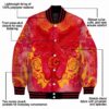 custom calgary flames praying hands red jacket new arrival