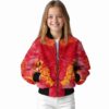 custom calgary flames praying hands red jacket top rated
