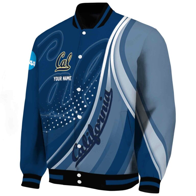 custom california golden bears wave patterns blue jacket best selling