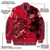 custom carolina hurricanes fishing art red jacket new arrival