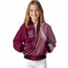 custom central michigan chippewas wave patterns maroon jacket top rated
