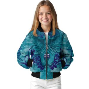 custom charlotte hornets praying hands teal jacket top rated