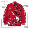 custom chicago blackhawks fishing passion red white jacket new arrival