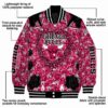 custom chicago bulls heart explosion red jacket new arrival