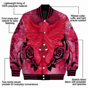 custom chicago bulls praying hands red jacket new arrival