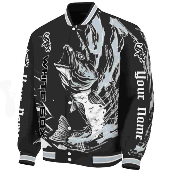 custom chicago white sox fishing passion black white jacket best selling