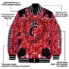 custom cincinnati bearcats heart explosion red jacket new arrival