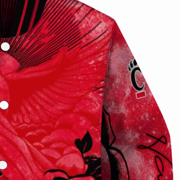 custom cincinnati bearcats praying hands red jacket premium grade