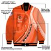 custom cincinnati bengals wave patterns orange jacket new arrival