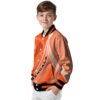 custom cincinnati bengals wave patterns orange jacket trendy