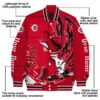 custom cincinnati reds fishing passion red white jacket new arrival
