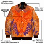 custom clemson tigers praying hands orange jacket best selling