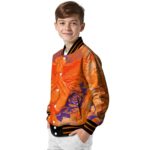 custom clemson tigers praying hands orange jacket best selling