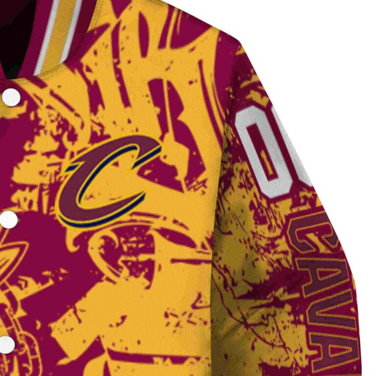 custom cleveland cavaliers fishing art wine jacket premium grade