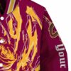 custom cleveland cavaliers fishing passion wine white jacket premium grade