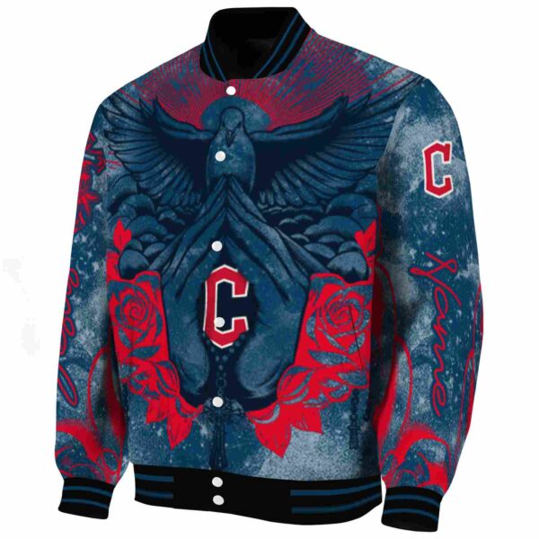 custom cleveland guardians praying hands navy blue jacket best selling