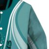 custom coastal carolina chanticleers wave patterns green jacket premium grade