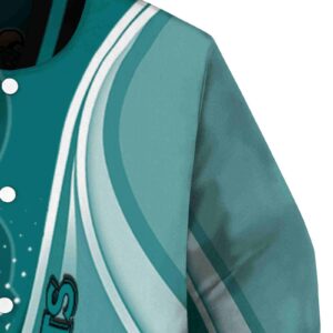 custom coastal carolina chanticleers wave patterns green jacket premium grade