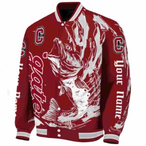 custom colgate raiders fishing passion maroon white jacket best selling