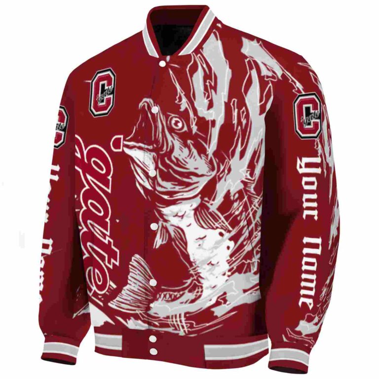 custom colgate raiders fishing passion maroon white jacket best selling