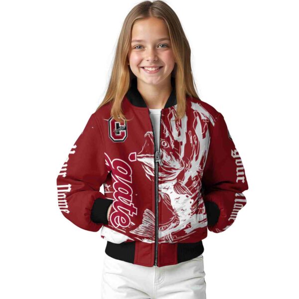 custom colgate raiders fishing passion maroon white jacket top rated
