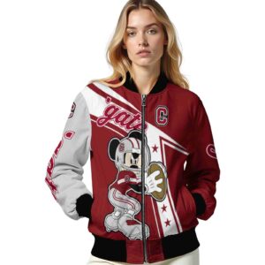 custom colgate raiders mickey football maroon white jacket latest model