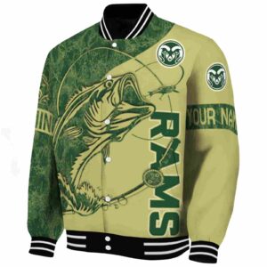 custom colorado state rams fishing rod gold jacket best selling