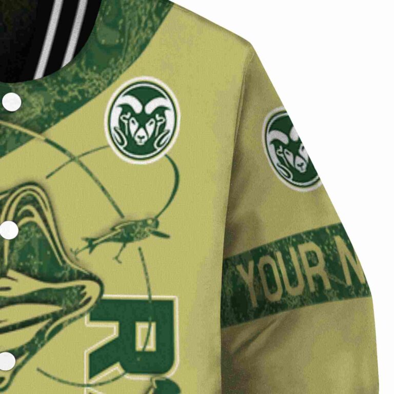 custom colorado state rams fishing rod gold jacket premium grade