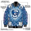 custom creighton bluejays heart explosion blue jacket new arrival