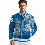 custom dallas mavericks fishing art blue jacket best selling