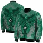 custom dallas stars praying hands green jacket best selling