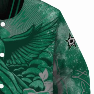 custom dallas stars praying hands green jacket premium grade