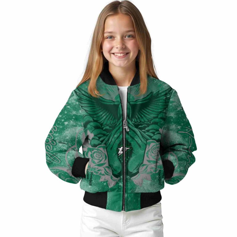 custom dallas stars praying hands green jacket top rated