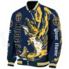 custom denver nuggets fishing passion blue white jacket best selling